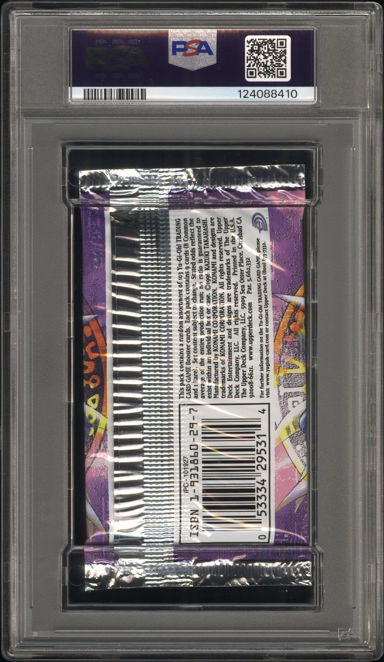 Labyrinth of Nightmare 1st Edition LON Booster Pack - PSA 8 Box Fresh