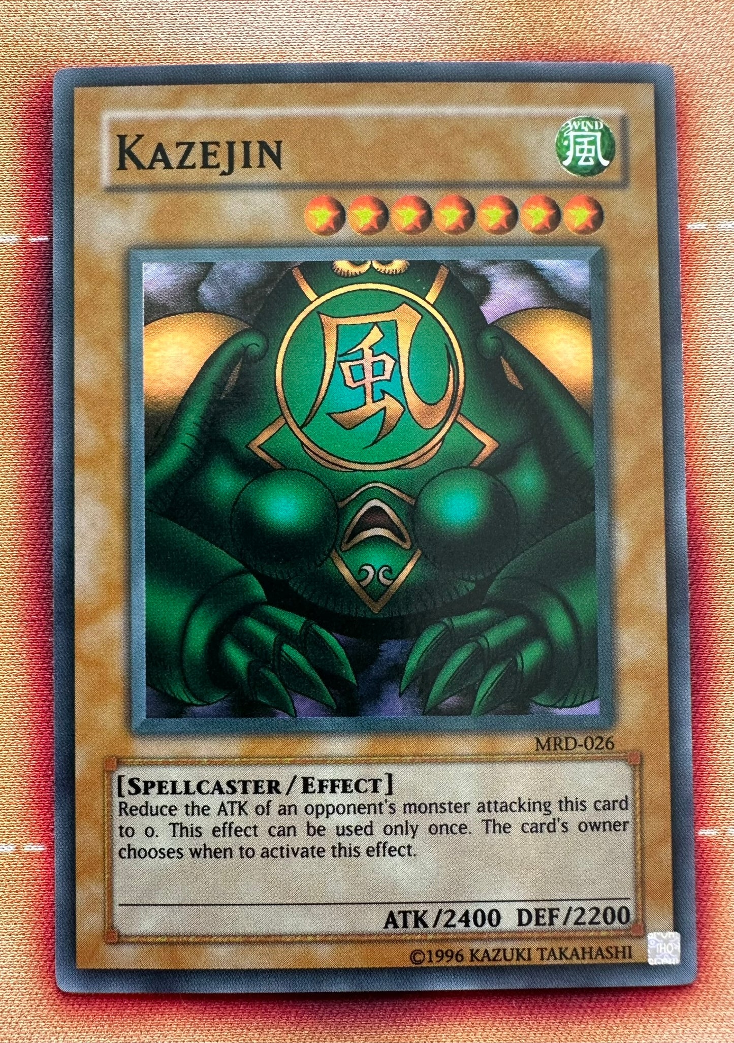 2002 MRD-METAL RAIDERS | SUPER RARE #MRD-026 KAZEJIN NM