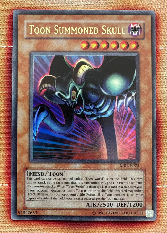 2003 MRL-MAGIC RULER – SUPER RARE #MRL-E073 TOON SUMMONED SKULL