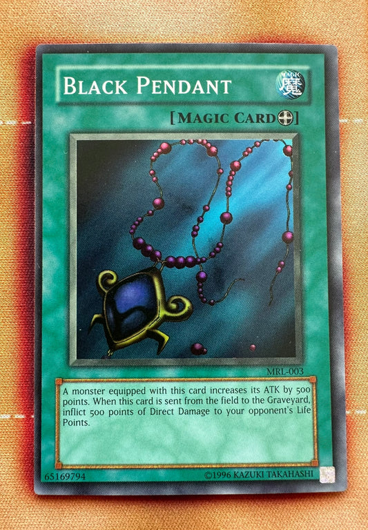 2002 MRL-MAGIC RULER – SUPER RARE #MRL-003 BLACK PENDANT