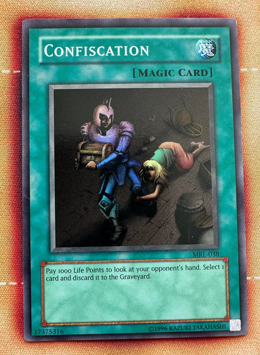 2002 MRL-MAGIC RULER – SUPER RARE #MRL-038 CONFISCATION