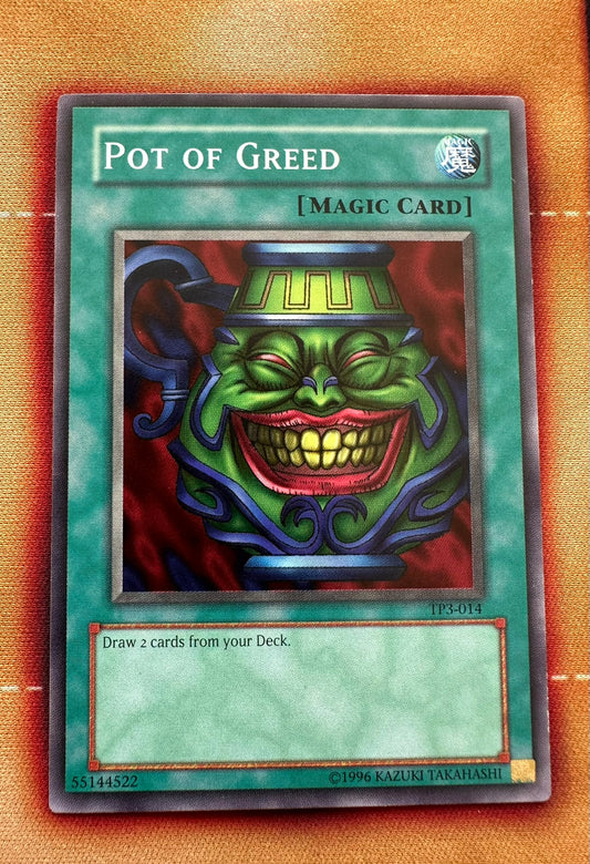 2003 TP3-TOURNAMENT PACK 3 –  #TP3-014 POT OF GREED NM
