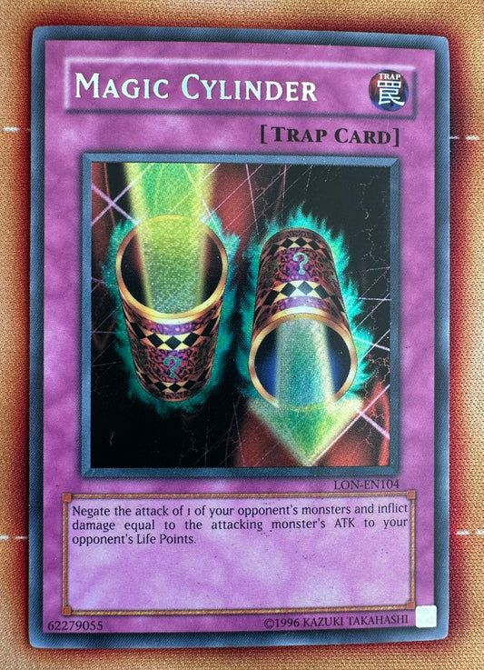 2004 LON-LABYRINTH OF NIGHTMARE – SECRET RARE #LON-EN104 MAGIC CYLINDER NM