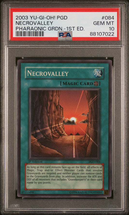 2003 PGD-PHARAONIC GUARDIAN | 1ST EDITION #084 NECROVALLEY PSA 10